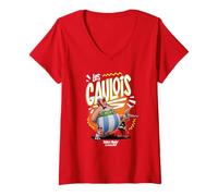 Mujer Asterix & Obelix The Heroic Gauls Camiseta Cuello V