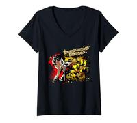 Mujer ATLUS Persona 5 Royal: Changing The World Takes Heart Camiseta Cuello V