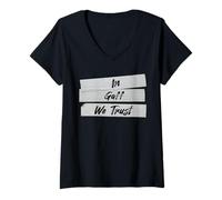 Mujer Audio Engineer Stage Crew Técnico Gaffer Tape Humor Camiseta Cuello V