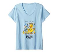 Mujer Autism Mom Autism Awareness Gift Humor Therapy Caregiver Camiseta Cuello V