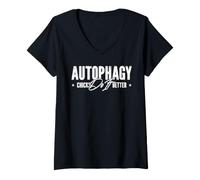 Mujer Autophagy Chicks Do It Better Camiseta Cuello V