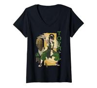 Mujer Avatar Aang: The Last Airbender Toph Channel Earth Power Camiseta Cuello V