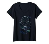 Mujer Avatar: Fire and Ash The Winds of Pandora Line Art Poster Camiseta Cuello V