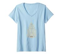 Mujer Avatar The Last Airbender Zuko Fire Nation Spirit Camiseta Cuello V