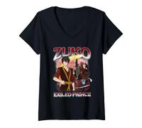 Mujer Avatar The Last Airbender Zuko Homage Camiseta Cuello V