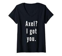 Mujer Axel? Te tengo. Camiseta Cuello V