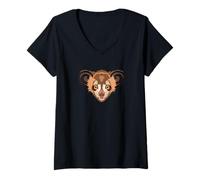 Mujer Aye Aye Camiseta Cuello V