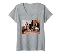 Mujer Azul Lee Ryan Duncan James Anthony Costa & Simon Webbe Camiseta Cuello V