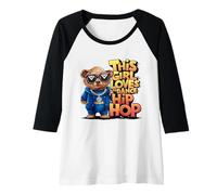Mujer B-Girl Hip-Hop - Danza Urbana Freestyle y Breakdance Camiseta Manga Raglan