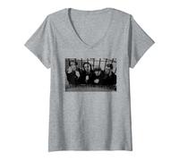 Mujer Baby Chaos Love Your Self Abuse Rock Band de Andy Willsher Camiseta Cuello V