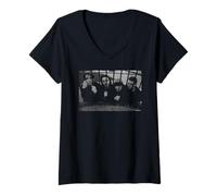 Mujer Baby Chaos Rock Band Love Your Self Abuse por Andy Willsher Camiseta Cuello V
