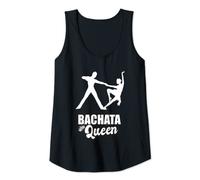 Mujer Bachata Queen Bachata Dancing Amante Camiseta sin Mangas