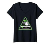 Mujer Back to The Future Lone Pine Mall Retro Camiseta Cuello V