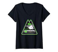 Mujer Back to The Future Twin Pines Mall Scene Camiseta Cuello V