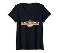 Mujer Bad Langensalza Germany/Deutschland Camiseta Cuello V