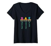 Mujer BAE Before Anyone Else Lindo diseño de Tren Camiseta Cuello V