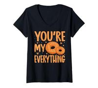 Mujer Bagels You'Re My Everything - Funny Bagel Lover Gifts Camiseta Cuello V