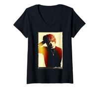 Mujer Bagre y los embotelladores Van McCann Michael Robert Williams Camiseta Cuello V