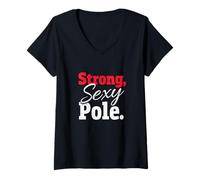 Mujer Bailarina de Camiseta Cuello V
