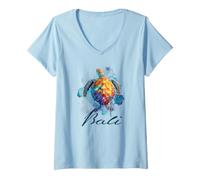 Mujer Bali Camiseta Cuello V