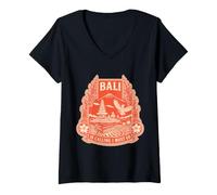 Mujer Bali is Calling and I Must Go - Camiseta de Regalo de Viaje Camiseta Cuello V