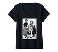 Mujer Bananarama Realmente Diciendo Algo Grupo Pop 1982 Camiseta Cuello V