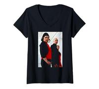 Mujer Banda de Synth Pop de Human League Don't You Want Me Andy Willsher Camiseta Cuello V