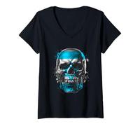 Mujer Bandera De Regalo De Israel Flagal Isrealand Jerusalén Tel Camiseta Cuello V