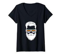Mujer Bandera drusa, Al Muwahhidun, Druzen Estrella símbolo Bandera drusa Camiseta Cuello V