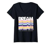 Mujer Barbie Sueña los sueños más Grandes Camiseta Cuello V