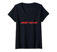 Mujer Barrer la Pierna | Kid 1980's película Karate Camiseta Cuello V