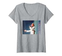 Mujer Barry Manilow Live Millennium Tour Newcastle Camiseta Cuello V