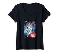 Mujer Basketball IN Space - Houston We Have A Swish Camiseta Cuello V