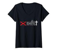 Mujer Batalla de Empel Milagro Tercios Ejército español Camiseta Cuello V