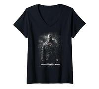 Mujer Batman Bane Dark Knight Rises In The Rain Camiseta Cuello V