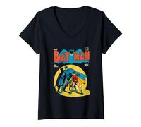 Mujer Batman Classic Comic Cover Camiseta Cuello V