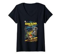 Mujer Batman Joker and Batman Classic Cover Camiseta Cuello V