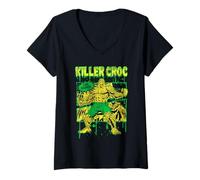 Mujer Batman Killer Croc I Am Beautiful Camiseta Cuello V