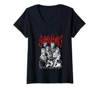 Mujer Batman Super Villains Metal Camiseta Cuello V