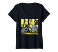 Mujer Batman The Caped Crusader Panels Camiseta Cuello V