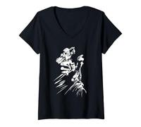 Mujer Batman The Dark Knight Returns Dynamic Duo Camiseta Cuello V