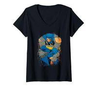 Mujer Batman The Dark Knight Returns Ready to Fight Camiseta Cuello V