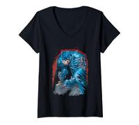 Mujer Batman The Dark Knight Returns Ready to Go Camiseta Cuello V
