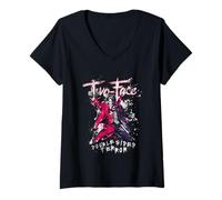 Mujer Batman Two Face Double Sided Terror Camiseta Cuello V