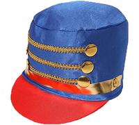 Mujer batonista Sombreros EL CASCANUECES Accesorio de Disfraz Navidad Juguete Soldado Sombrero Disponible en múltiplos de x 1 - X 3 - X 6 - X12-x24 - Azul, PACK OF 1