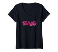 Mujer Be Kind Spread Positivity Quote Design Camiseta Cuello V