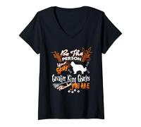 Mujer Be The Person Your Scary Cavalier Dog Halloween Costume Camiseta Cuello V