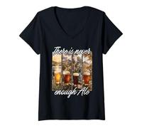 Mujer Beer Lover Ale Cervecería Artesanal Camiseta Cuello V