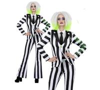 Mujer Beetlejuice Disfraz Adultos Disfraz Halloween Mujer Oficial
