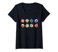 Mujer Béisbol - Venezuela Camiseta Cuello V